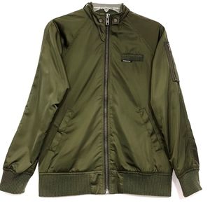 Members Only Satin Boyfriend Jacket XS